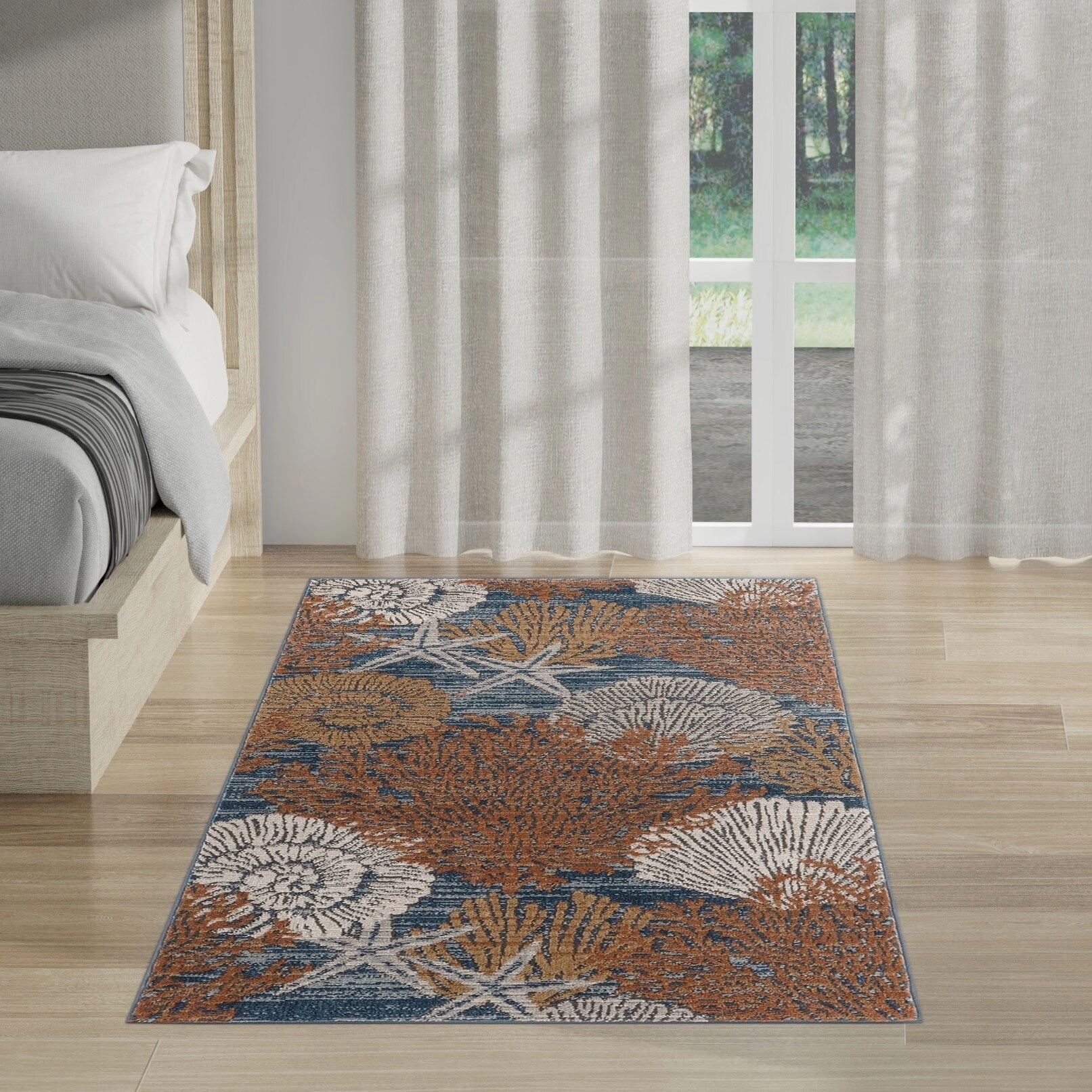 Nourison Seaside Indoor only Nature Area Rug