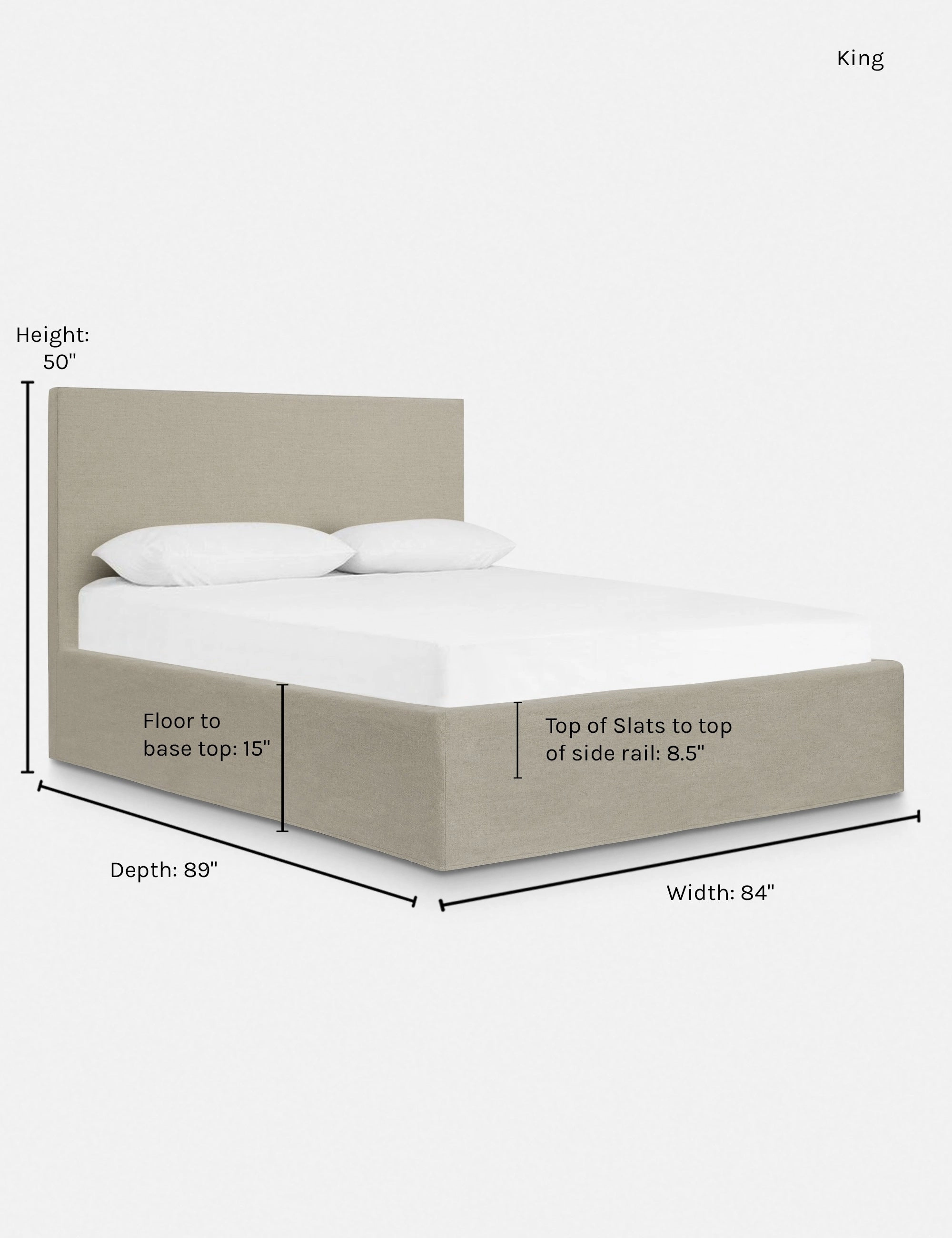 Paxton Slipcover Bed