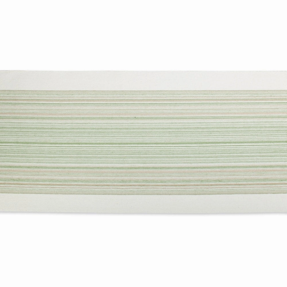 Porch & Den Meryl Stripe Pattern Fringed Table Runner
