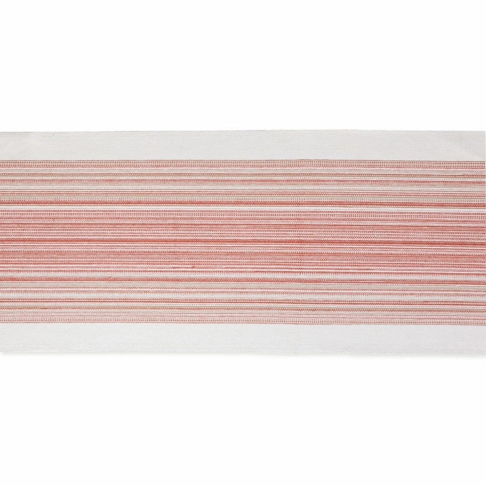 Porch & Den Meryl Stripe Pattern Fringed Table Runner