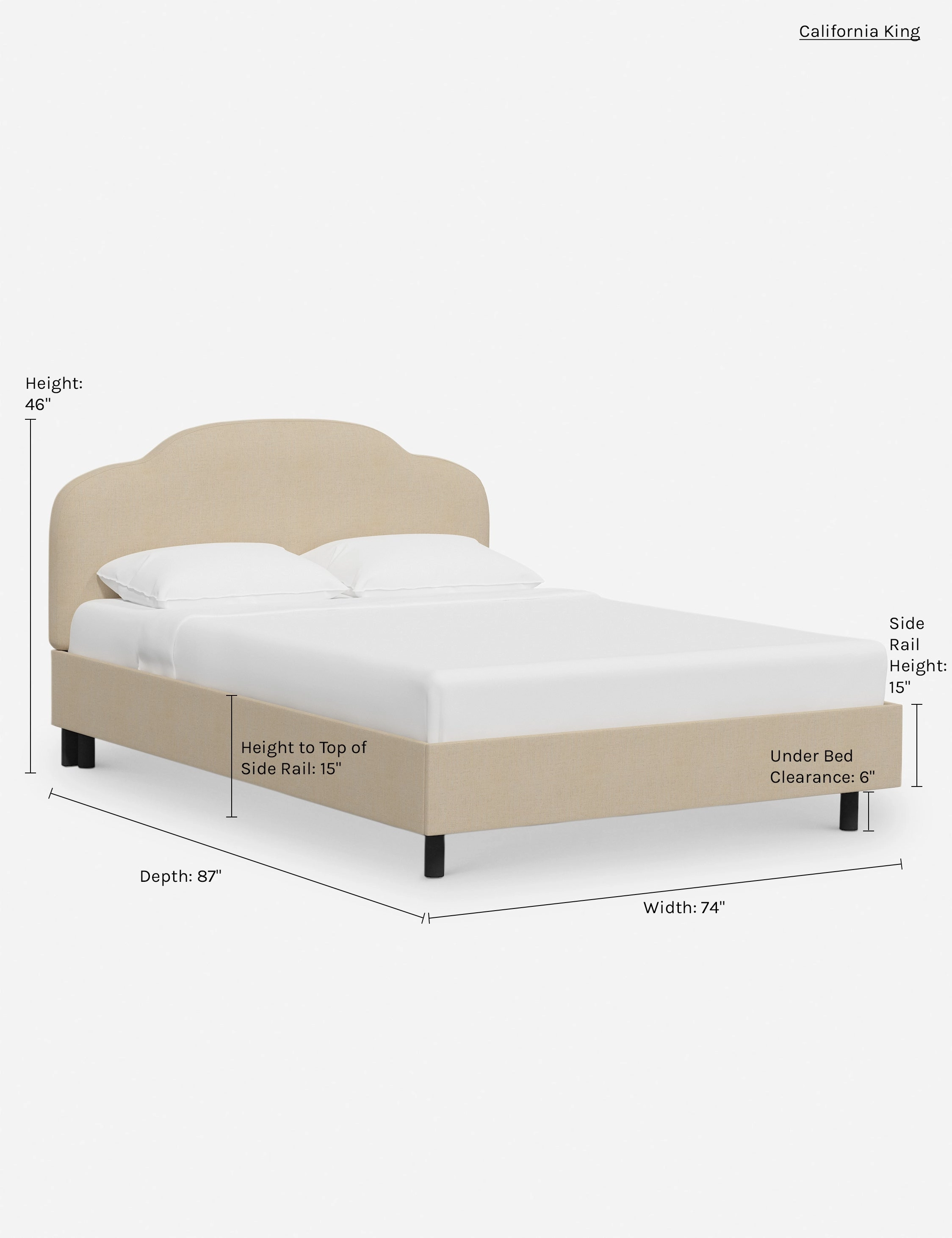 Ruby Platform Bed