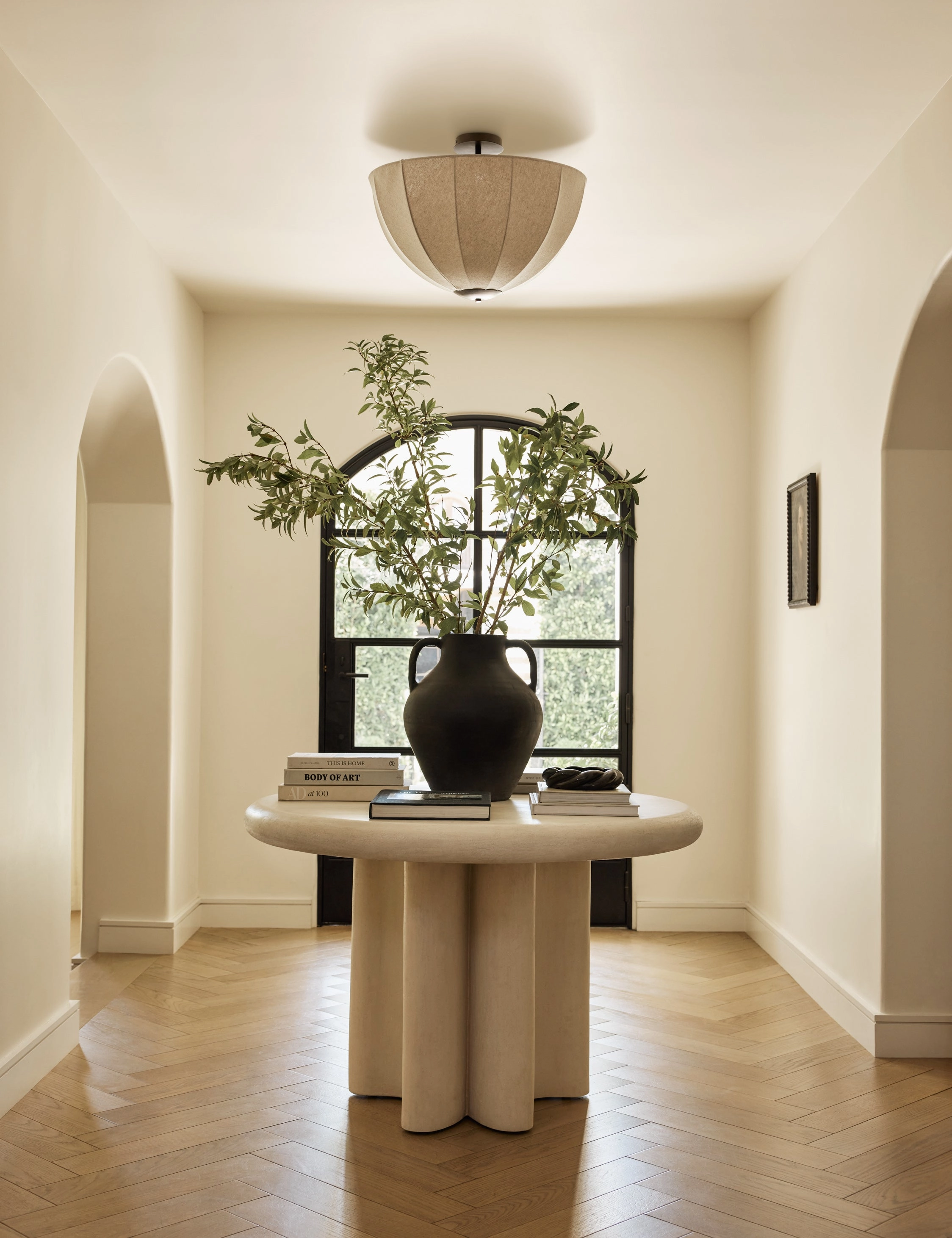 Ruiz Indoor / Outdoor Round Dining Table