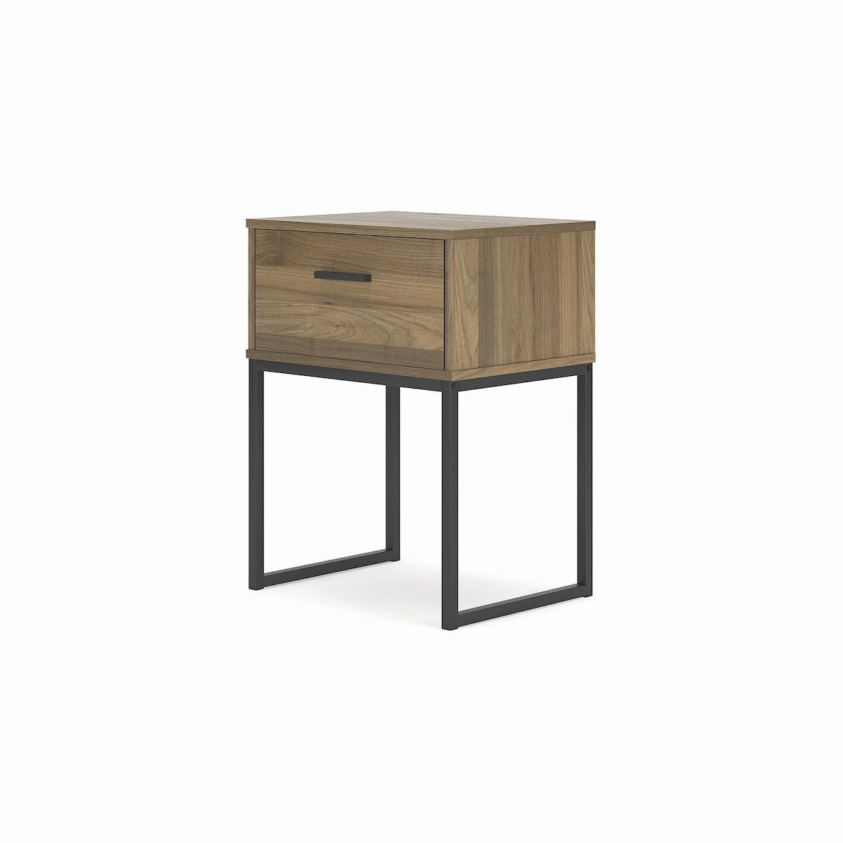Signature Design by Ashley Deanlow Honey Panel Headboard with 2 Nightstands