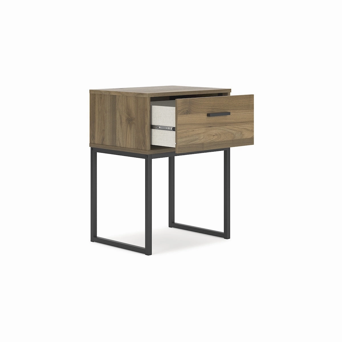 Signature Design by Ashley Deanlow Honey Panel Headboard with 2 Nightstands