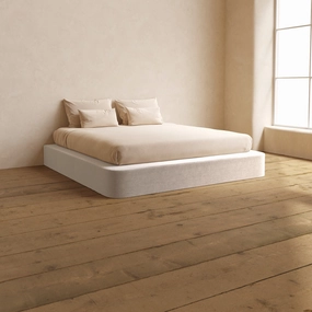 Slipcover Only - King Upholstered Platform Bed | Mod Velvet in Mist