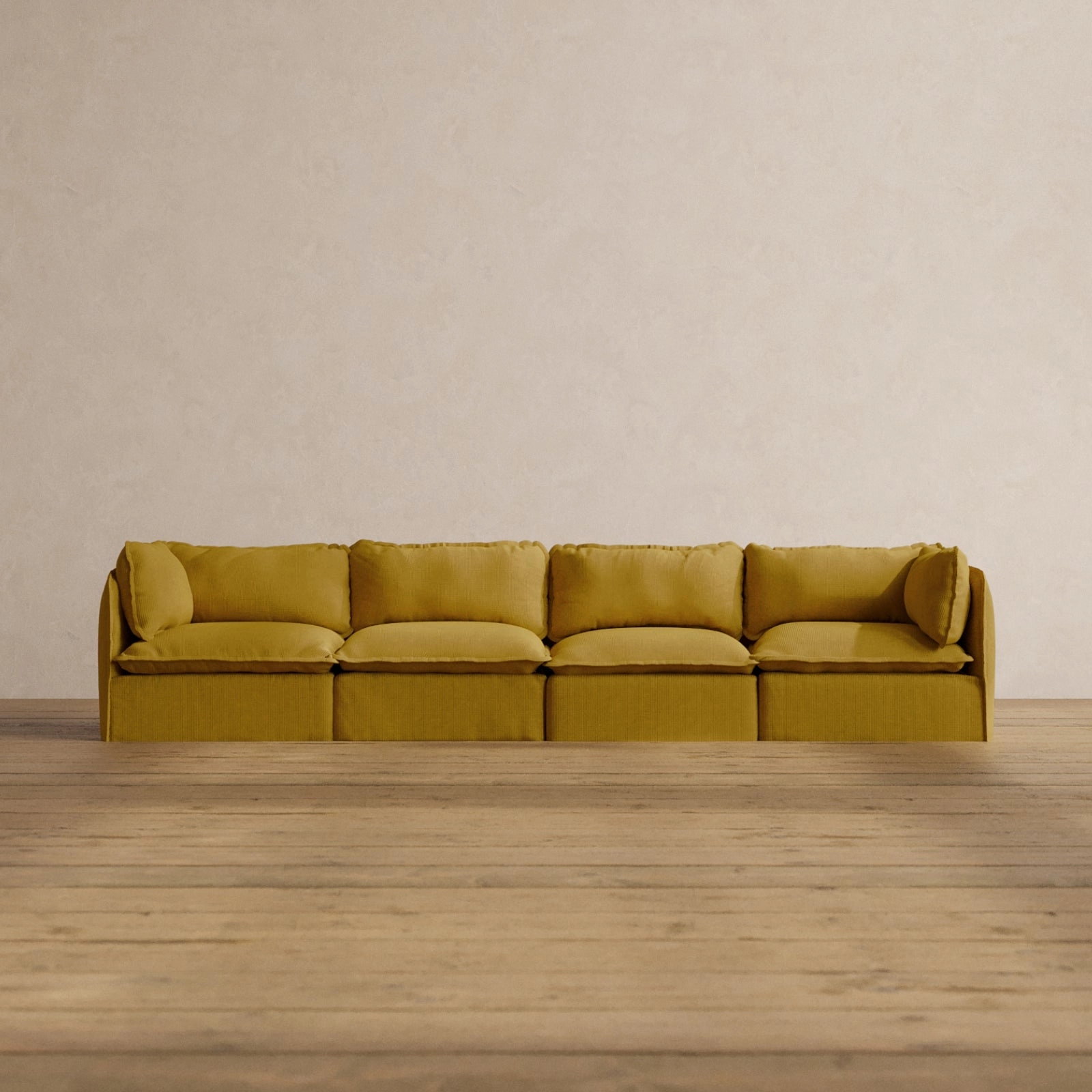 Slipcover Only - Modular Washable 4-Seater in Kiiro