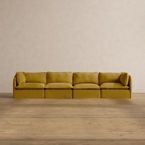 Slipcover Only - Modular Washable 4-Seater in Kiiro