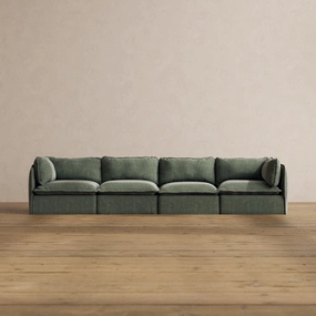 Slipcover Only - Modular Washable 4-Seater in Willow