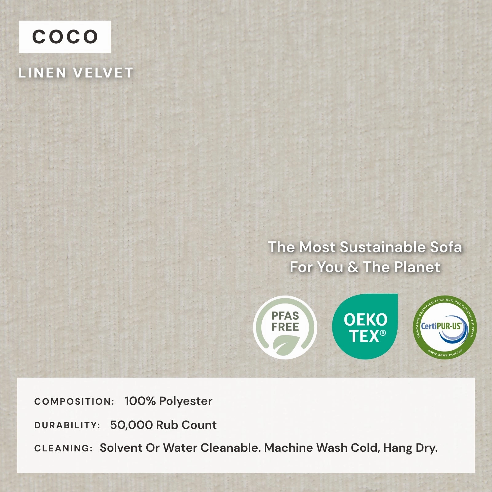 Slipcover Only - Modular Washable Corner Chair in Coco