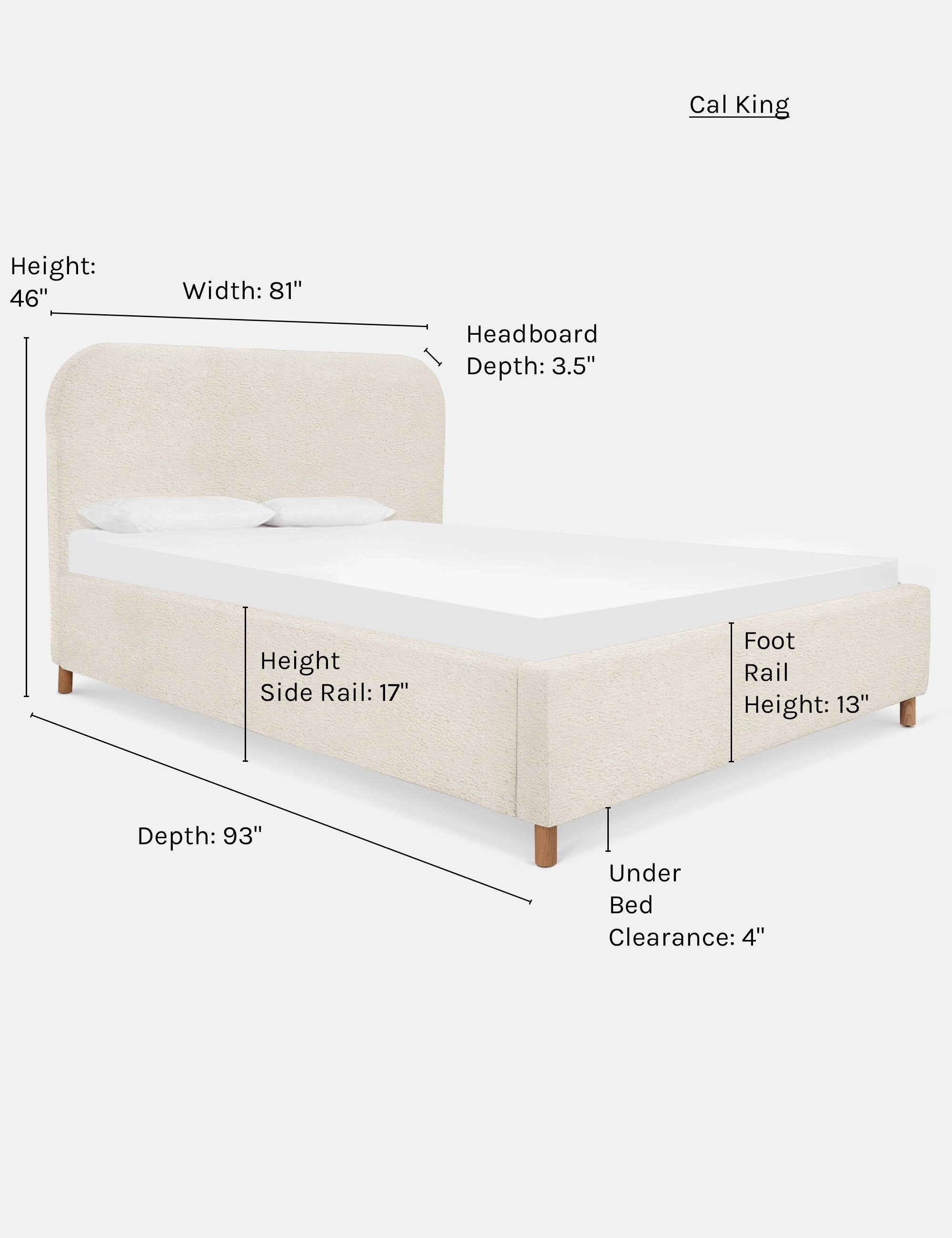 Solene Platform Bed