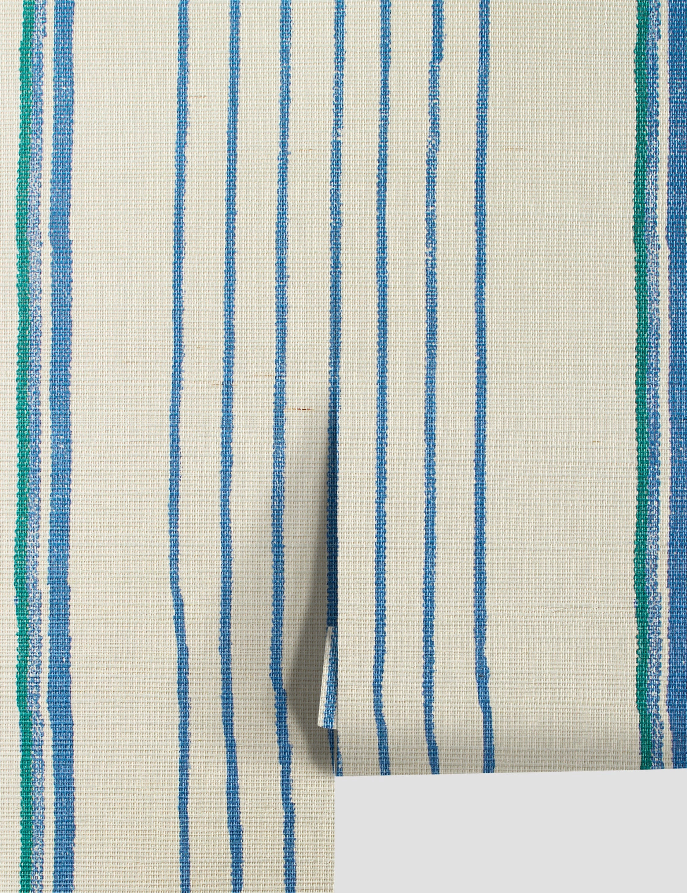 Two Tone Stripe Grasscloth Wallpaper By Nathan Turner