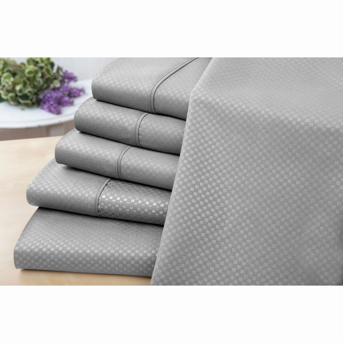 US Army 6 Piece Embossed Check Sheet Set