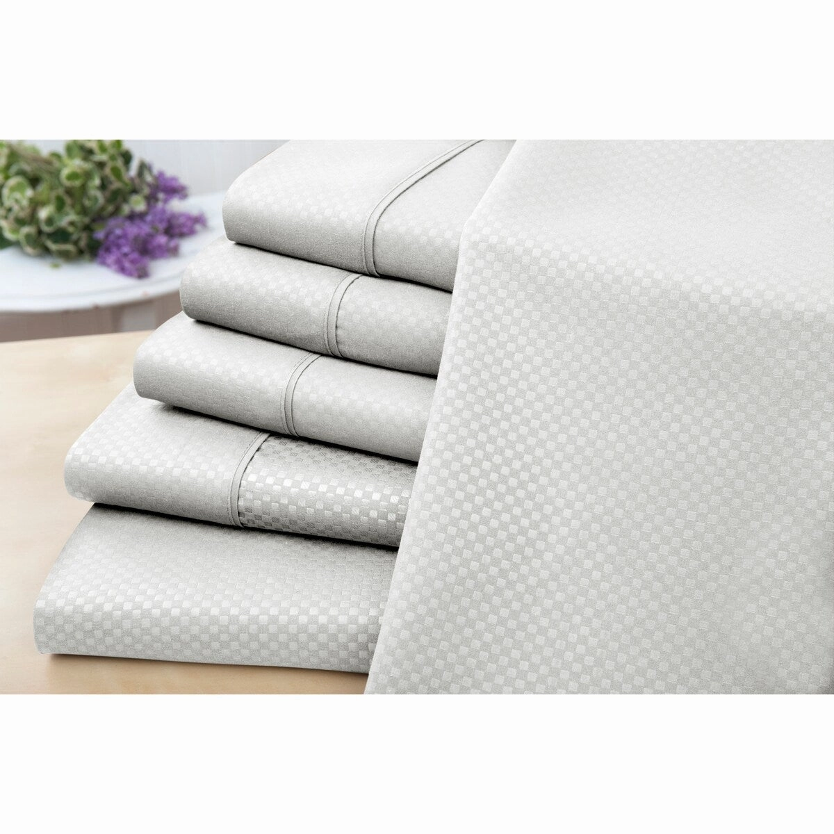 US Army 6 Piece Embossed Check Sheet Set