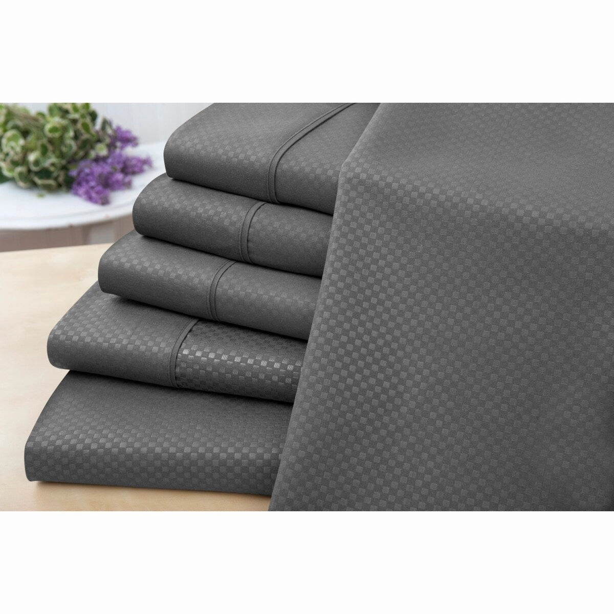 US Army 6 Piece Embossed Check Sheet Set