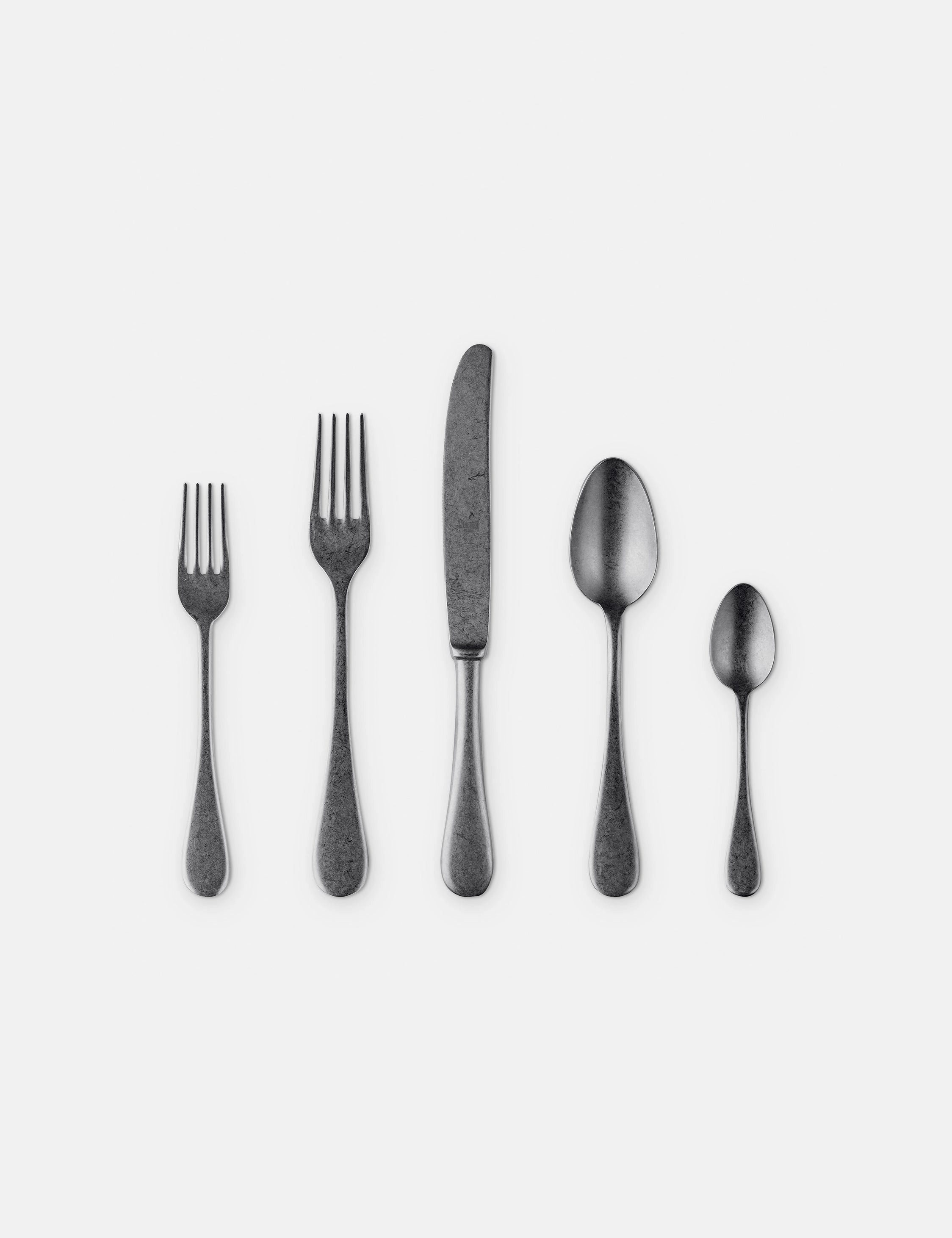 Vintage 5 piece Flatware set by Mepra