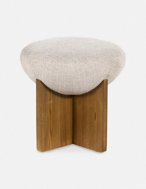 Yurewn Round Ottoman